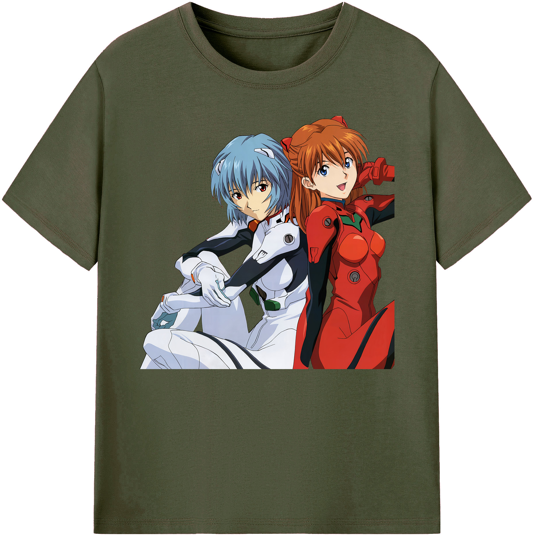 （画像用） EVA 新世紀エヴァンゲリオン 綿100％ メンズ半袖Tシャツ｜肌触りやわらか＆通気性